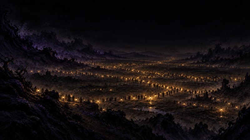 没有月的夜 插图