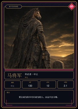 马将军 · 典藏卡